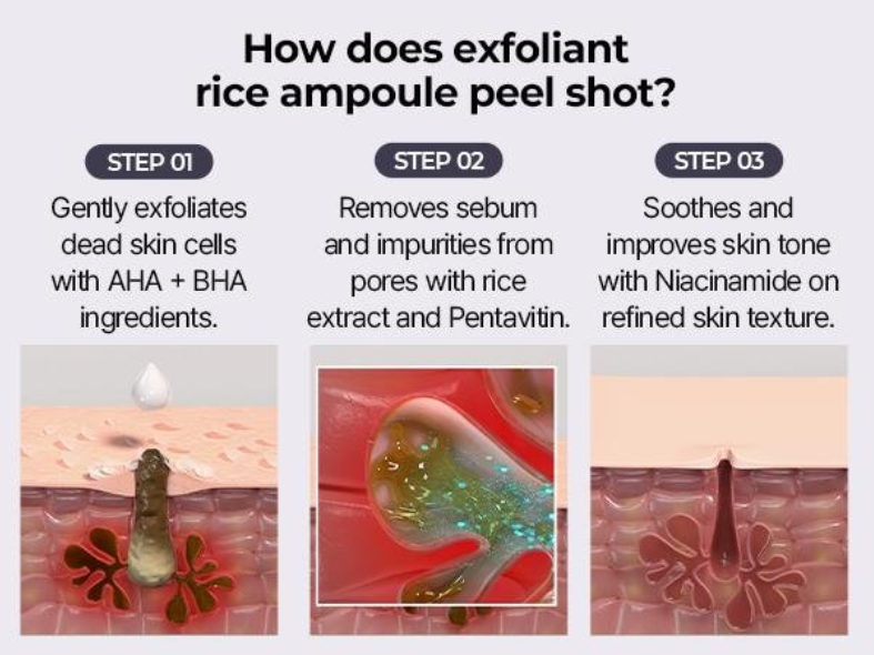 🧴Official Store Derm-Tested Radiance: The Glow Rice Ampoule Set That Works