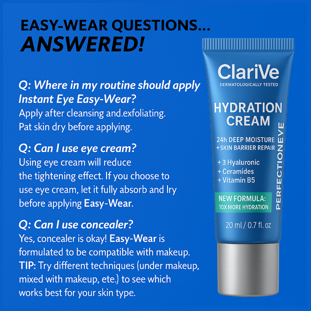 ClariVe Hydration Cream - Smooth, Lift & Look Younger in Minutes!
