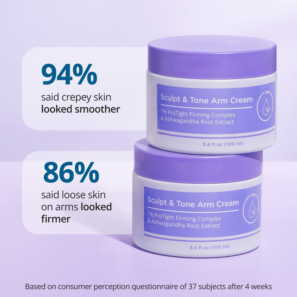 Sculpt & Tone Arm Cream with 7% ProTight Firming Complex & Ashwagandha Root Extract