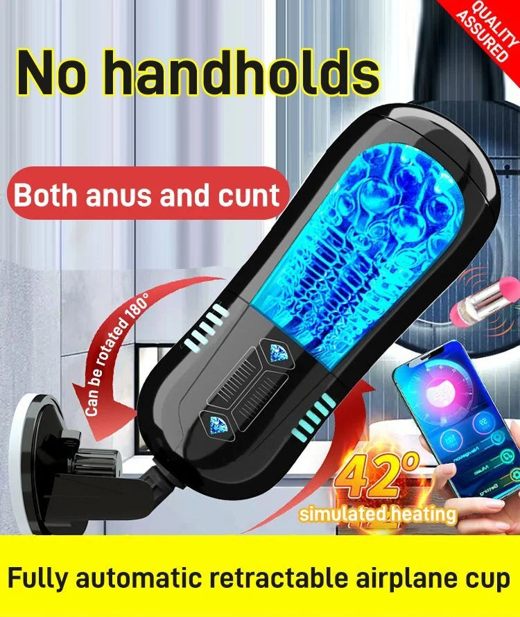 👄[Discreet Delivery] Fully automatic, hands-free retractable relaxation cup