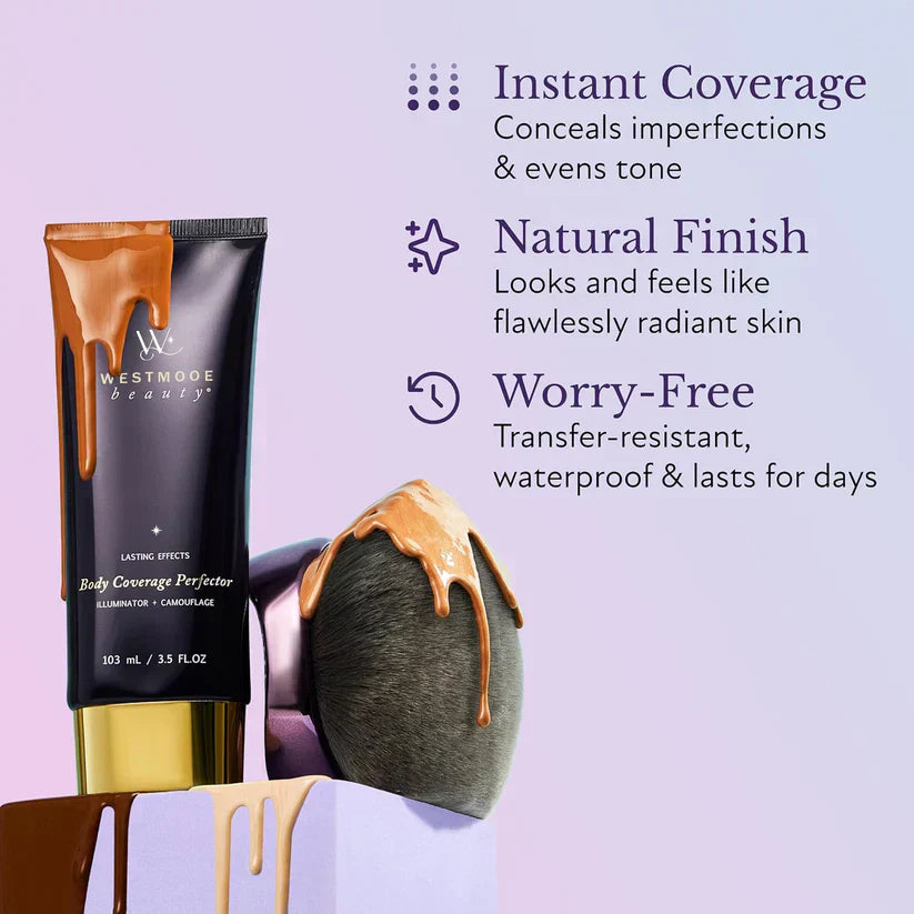 ✨Final 3 Hours  70% OFF 1:Beauty Body Coverage Perfector with Brush