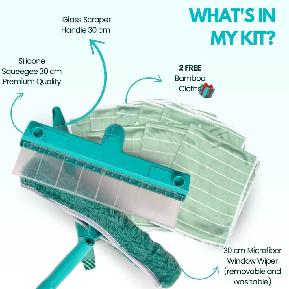 🫧Alisanda Recyclable Silicone Window Squeegee Kit