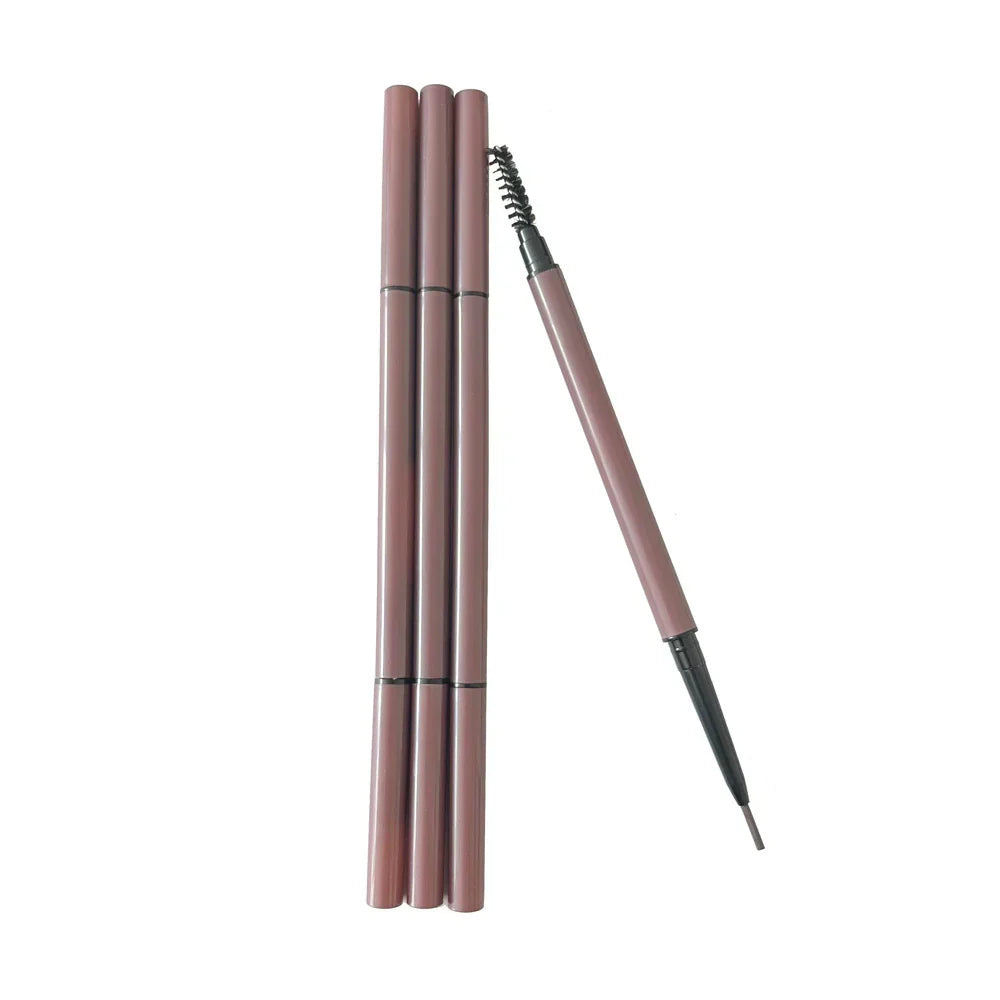 Ultra-fine 1.5mm double-ended eyebrow pencil..