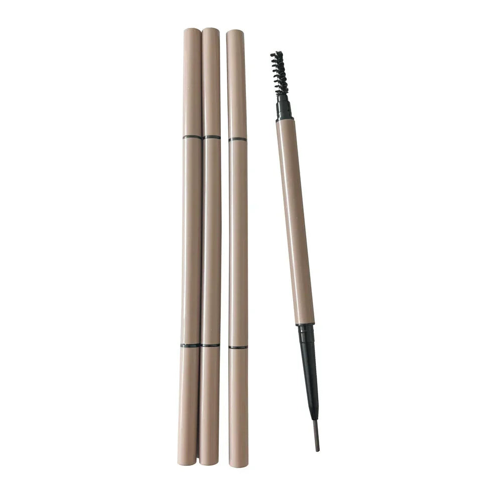 Ultra-fine 1.5mm double-ended eyebrow pencil..