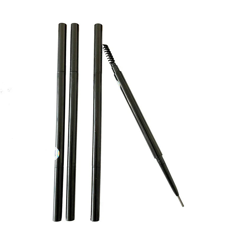 Ultra-fine 1.5mm double-ended eyebrow pencil..